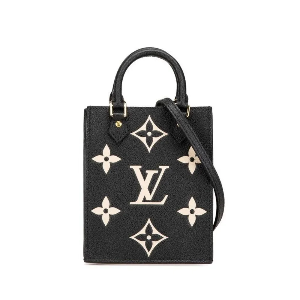 Louis Vuitton Monogram Empreinte Petit Sac Plat 2way Bag M81416